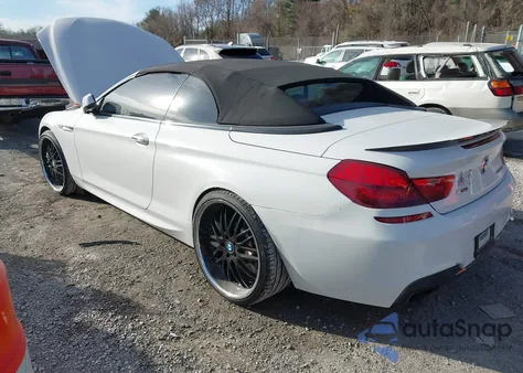 2015 BMW 650I xDrive from USA, damaged, VIN WBAYP1C52FD216989
